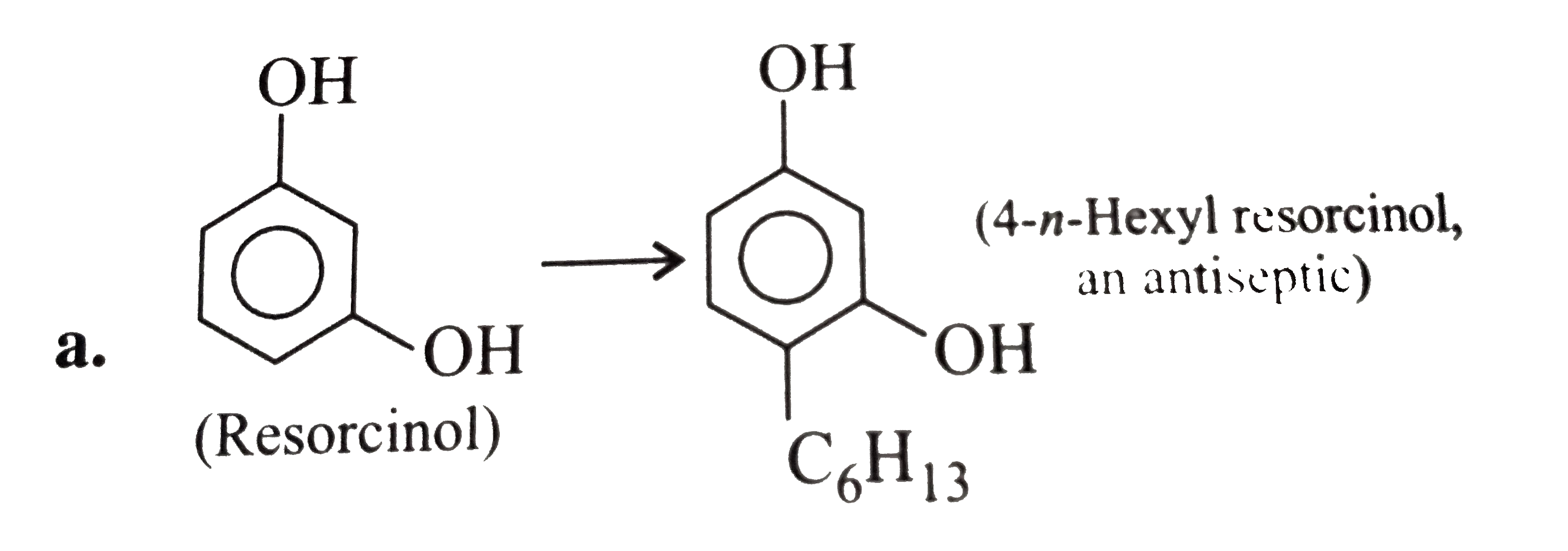 Synthesise the following compounds :