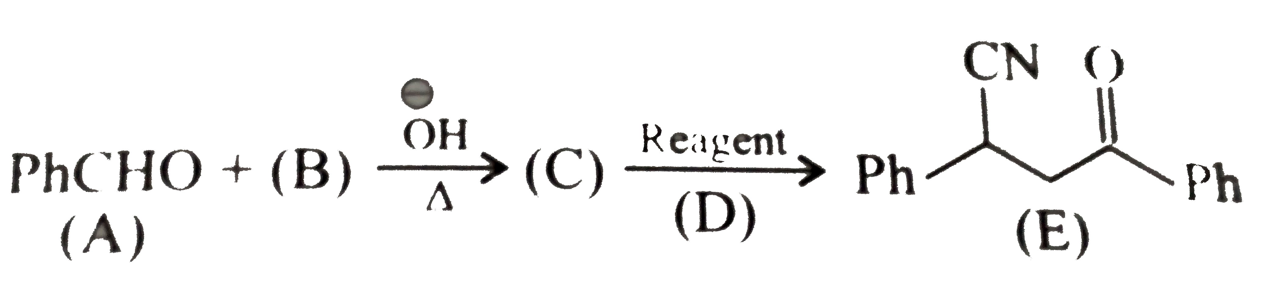 Reagent (D) is: