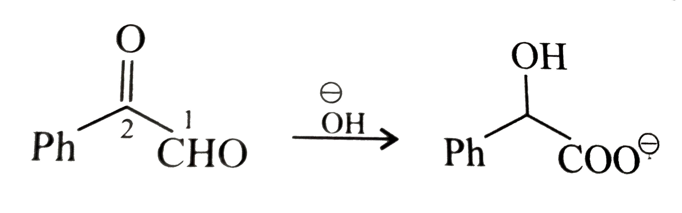 Which of the statements are correct about the internal or intramolecular Cannizzaro reaction given below ?