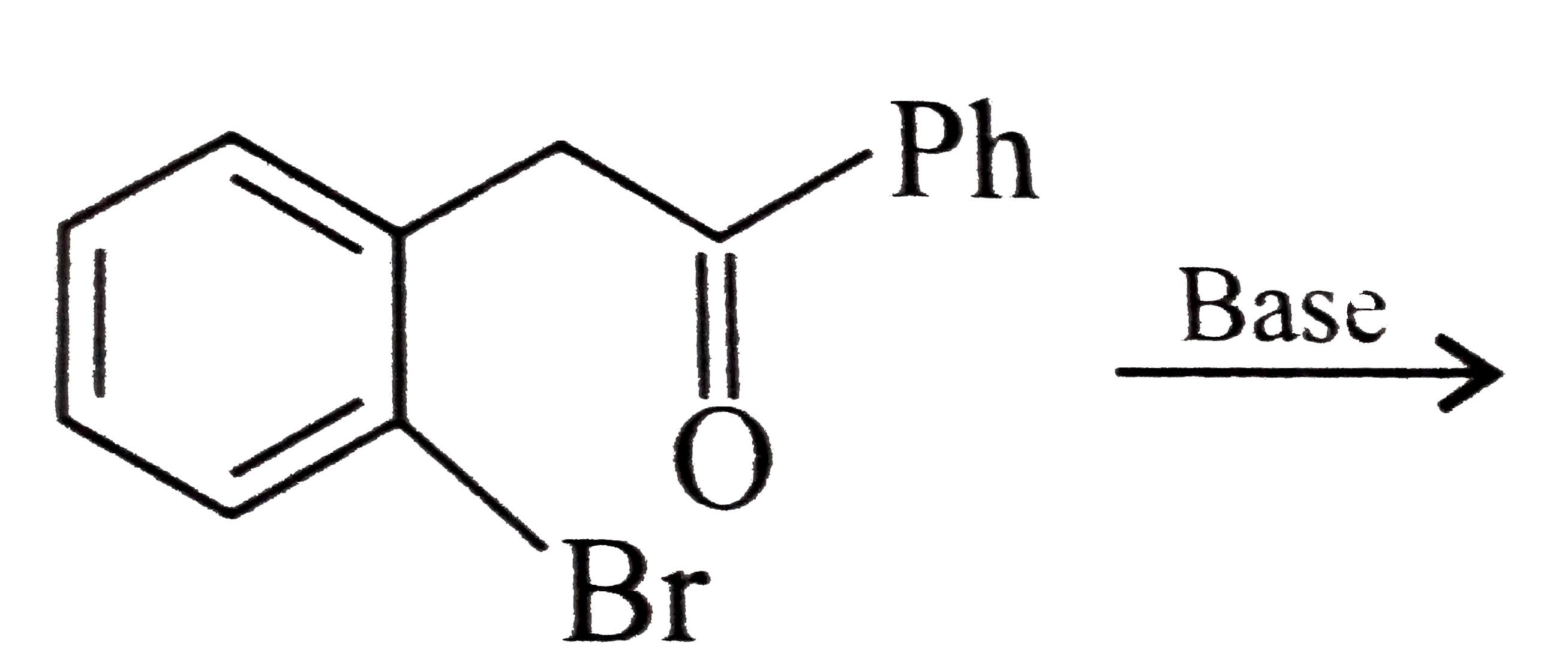 What would be the major product in the following reaction ?