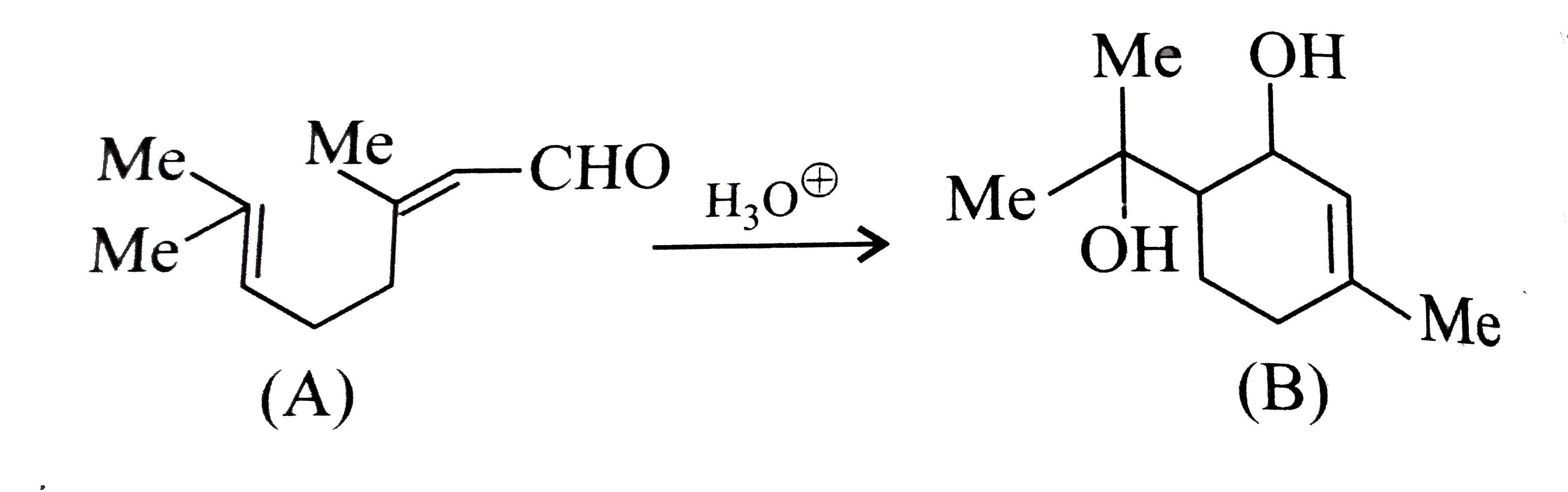 Explain the mechanism of the following reaction: