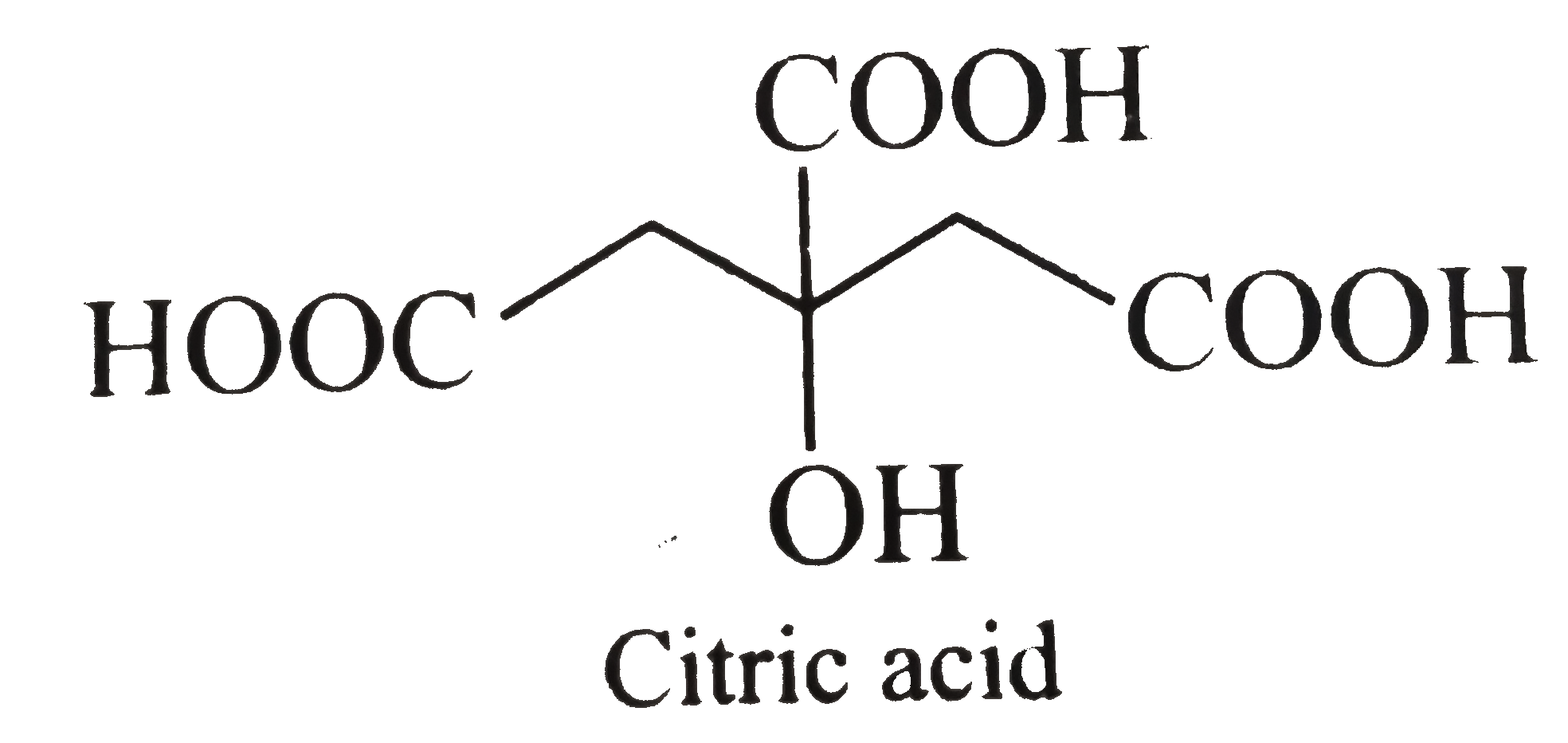 Assertion (A) : The IUPAC name of the citric acid is 2-hydroxy-propane-1,2,3-tricarboxylic acid   Reason (R ): When an unbranched C atom directly linked to more than two like-functional groups, then it is named as a dervative of the parent alkane which does not include the C of the functional groups.
