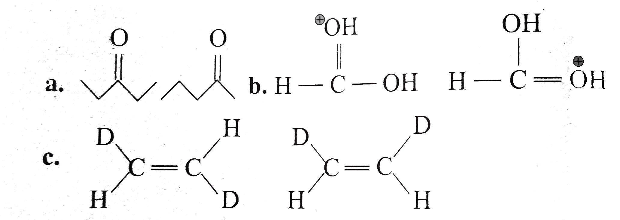 What is the relationship between the members of the following pairs of structures gt Are they indentical, structural, or geometrical isomers, or resonance contributors ?   .