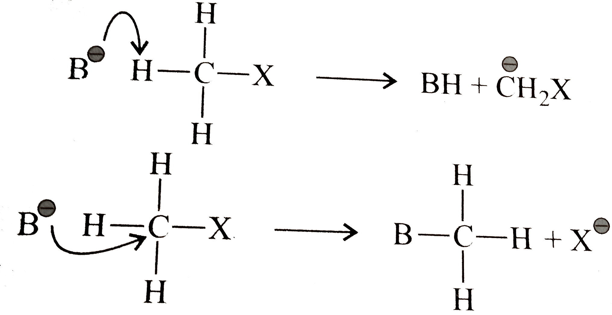 The rate of SN^2 reaction depends on the effectiveness of the nucleophile in ejecting the leaving group. Nucleophilicity is the affinity for C atom, while basicity is the affinity for proton.      In both cases, a new bond is formed. If a new bond is formed between the anion and proton, the specied acts as a base. If a new bond is formed between the anion and C atom, the species acts as nucleophile.   Which of the following is wrong ?