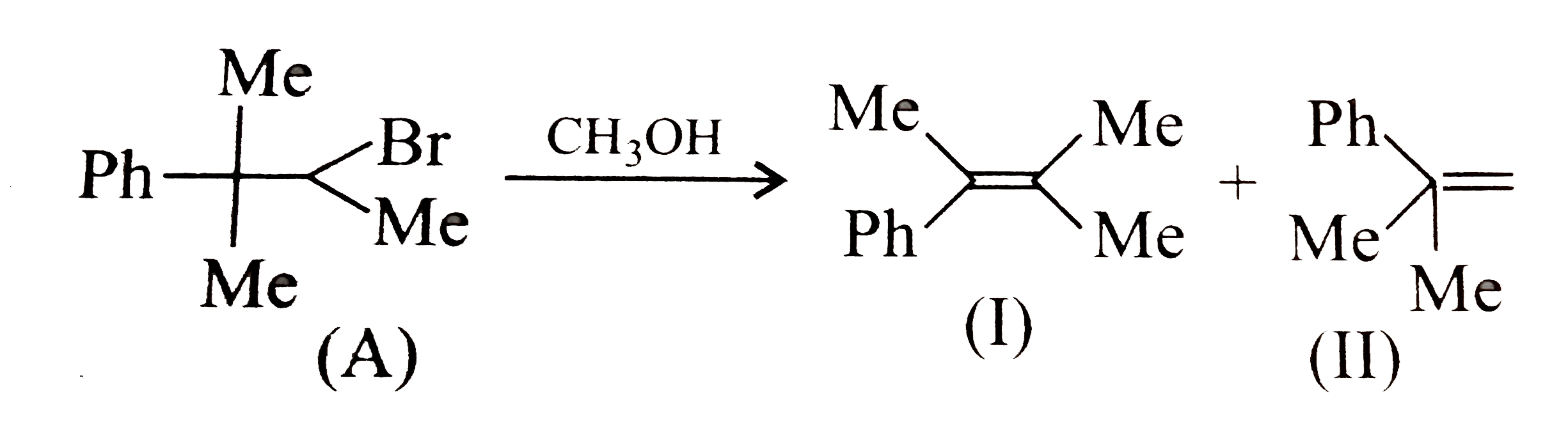 In elimination reaction, the major product is either Saytzeff (more-substituted alkene) or Hofmann product (less-substituted alkene) depending on the nature of the substrate and the nature of the   base.  Which statement is correct about the following reactions ?