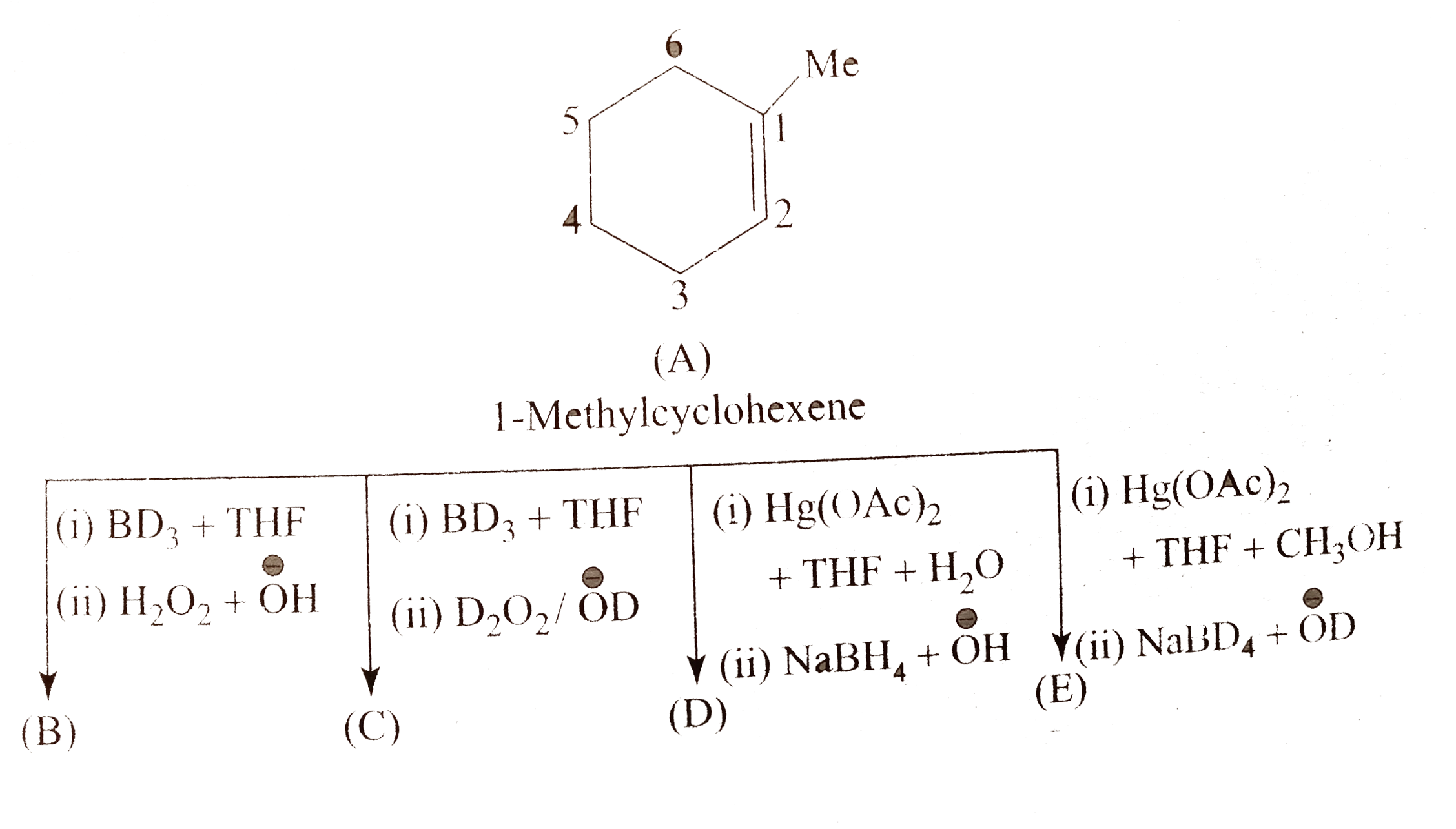 Compound (E) is :