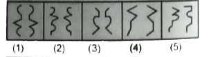 Out of the five given figures, four are similar in a certain way. One figure is not like the other four. That means four figures form a group based on some common characteristics. Find out the figure which does not belong to the group i.e., which does not share the common features characteristics with other four figures