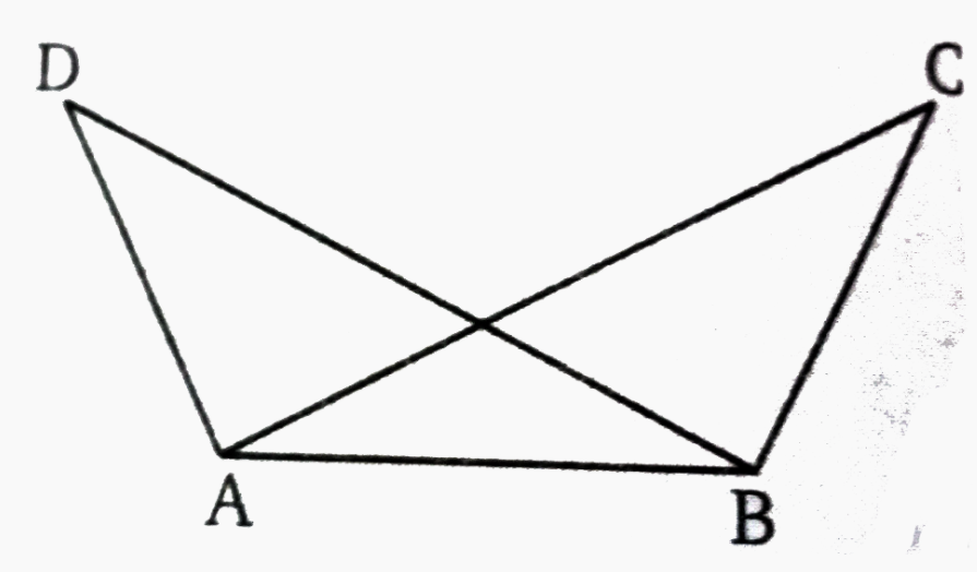 संलग्न चित्र में ,AD = BC   तथा angleBAD = angleABC