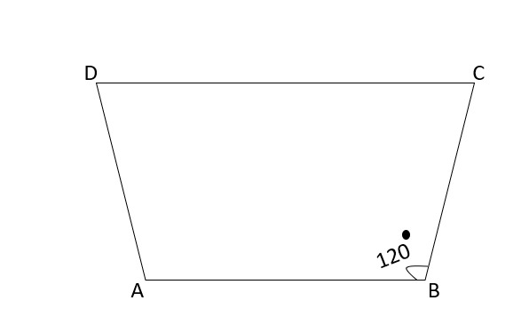 <b>आकृति   में</b>      angle C   ज्ञात  कीजिए  यदि bar(AB)|| bar (DC)  है |  <center></center>