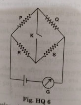 In Wheatstone bridge experiment a student by mistake, connects key (K) in place of galvanometer and galvanometer (G) in place of key(K). How will be the test for the balance of the bridge?