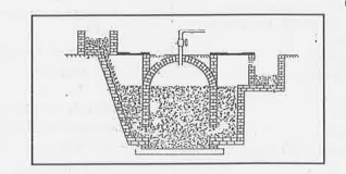 Name the device shown in the given diagram.What is being prepared in it?