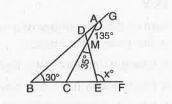 In given fig.   find x.