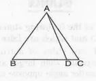 In Fig.  ,   AB > AC, show that AB > AD.