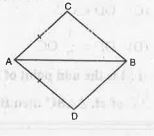 In quadrilateral ABCD AC = AD and AB bisects angleA (see fig.  ) DeltaABC ~= DeltaABD. What is the relation between BC and BD ?