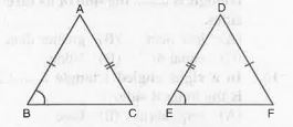By which congruence rule following triangles are congruent ?
