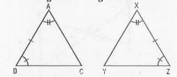 Using which congruency rule given triangles are congruent ?