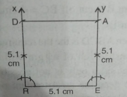 A parallelogram OKAY where OK = 5.5 cm and KA = 4.2 cm .