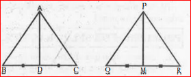 If AD and PM are medians of  triangles ABC and PQR, respectively where triangleABC~ trianglePQR , Prove that (AB)/(PQ)=(AD)/(PM) .   .