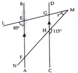 In the fig. AB||CD> find the value of x