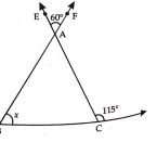 Calculate the value of x in each of the following figures