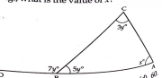 In fig. what is the value of x?