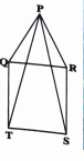 In the fig, PQR is an equilateral triangle and QRST is a square. Prove that:  PT=PS