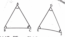 In triangleABC and triangleDEF, it is given that angleB=angleE and angleC=angleF. In order that triangleABCequivtriangleDEF. We must have