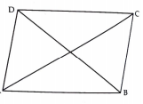 ABCD is a parallelogram. If two diagonal are equals, find the measure of angleABC
