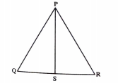 In trianglePQR, S is the point on the side QR. Prove that PQ+QR+RP>2PS