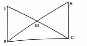 In right triangle ABC, right angled at C, M is the mid point of hypotenuse AB. C is joined to M and produced to a point D such that DM=CM. point D is joined to point B. show that  triangleDBCequivtriangleACB