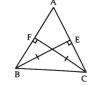 ABC is a triangle in which altitudes BE and CF are equal that: triangleABEequivtriangleACF