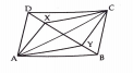 In the fig. ABCD is a parallelogram and X,Y and Z the points on diagonal BD such that DX=BD prove that CXAY is a parallelogram.