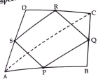 ABCD is a quadrilateral in which P,Q,R and S are the mid points of sides AB,BC,CD and DA respectively AC is a diagonal  show that: PQRS is a parallelogram.
