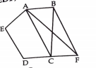 ABCDE is a pentagon. A line through B parallel to AC meets DC produced at F. Show that:   ar(ACB) = ar(ACF)