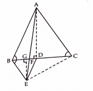 ABC and BDE are two equilateral triangles such that D is the mid-point of BC. If AE interesects BC at F, show that :   ar(BDE) = 1/4 ar(ABC)