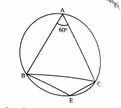 triangleABC is an equilateral triangle angle BEC