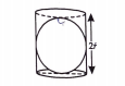 A right circular cylinder just encloses a sphere of radius r  ratio of the areas of sphere to curved surface area of cylinder.