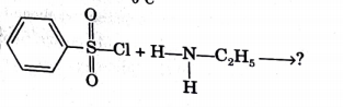 Write the structure of the product obtained in the following :