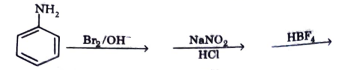 The final product in the following sequence of reaction is