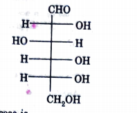 The structure of D-(+)-glucose is     The structure of L-(-)-glucose is