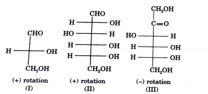 Optical rotations of some compounds along with their Structures are given below. Which of them have D configuration ?