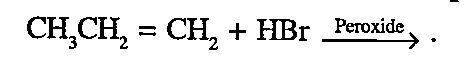 Complete the following chemical equation :