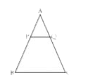 दी गई आकृति में AQ=4sqrt(2) सेमी. QC=6sqrt(2) सेमी. तथा AB = 20 सेमी. है। यदि PQ, BC के समांतर है, तो PB का मान (सेमी. में) क्या है?