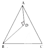 In the figure given below, ABC is a triangle with AB = 9, AC = 11 and E is the mid point of BC, AD bisects angleBAC and angleADB=90^(@). Find the length of DE.