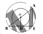 The radii of two co-centric circles are 13 cm and 8 cm respectively. AB is diameter of outer circle and BE is tangent to the inner circles which touches the inner circle at point D. Then find the length of AD.