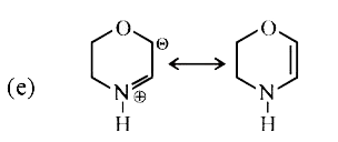 Identify more stable canonical structure in each of the following pairs :