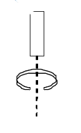 A copper ring having a cut such as not to form a complete loop is held horizontally  and a bar magnet is dropped through the ring with its length along the axis of the ring . The acceleration of the falling magnet is  (neglect air friction)