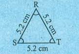आकृति 6.2 देखिए तथा त्रिभुजों का वर्गीकरण कीजिए :  (a) भुजाओं के आधार पर (b) कोणों के आधार पर