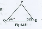 दी गयी आकृति में angle P की माप ज्ञात कीजिये।