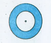 संलग्न आकृति दो वृतो को दर्शाती हैं जिनका केंद्र समान हैं।  बड़े वृत्त की त्रिज्या 10cm और छोटे वृत्त की त्रिज्या 4cm हैं।  ज्ञात कीजिये : छोटे वृत्त का क्षेत्रफल  (pi = 3.14 लीजिये)